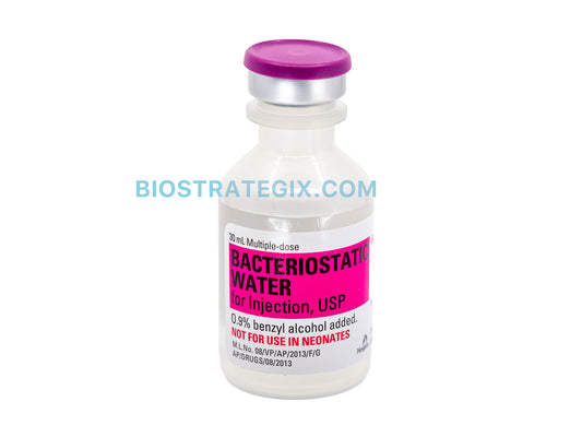Extra Bacteriostatic Water (30ml)